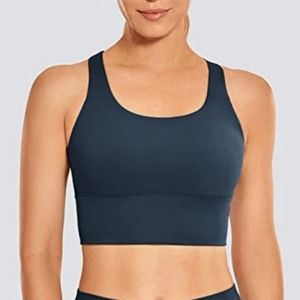 CRZ Sports Bra- Navy, M